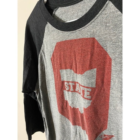 Ohio state 3/4 sleeve baseball T - Picture 2 of 3